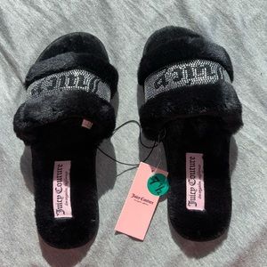 Juicy couture slippers 💜